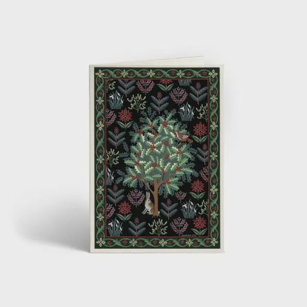 Card (Cressida Bell Christmas): Millefleur