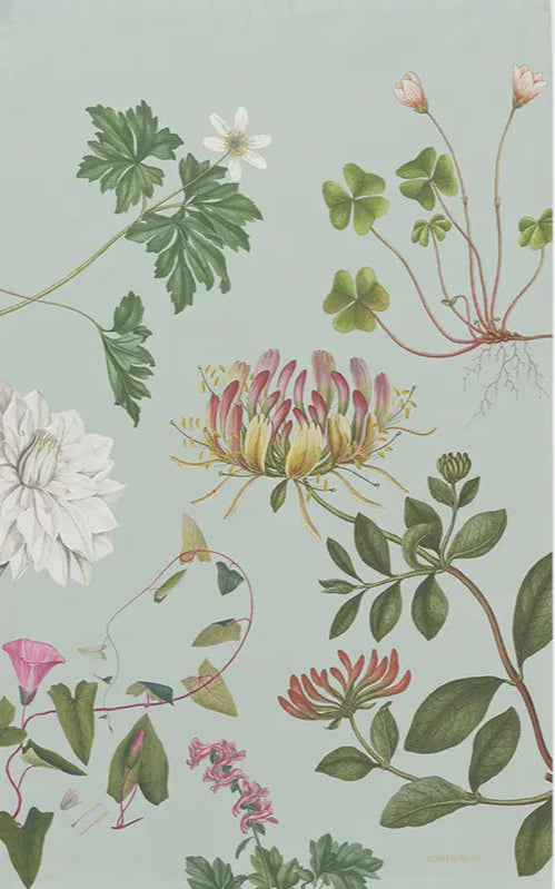 Tea Towel: Flora Danica Atlas