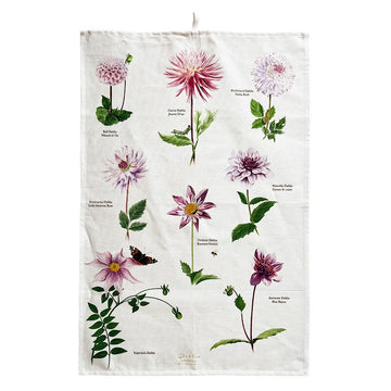 Tea Towel: Dahlia