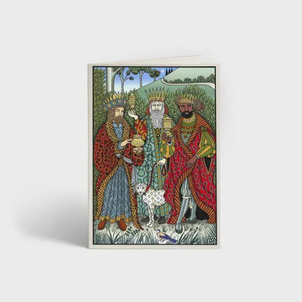 Card (Cressida Bell Christmas): Three Kings