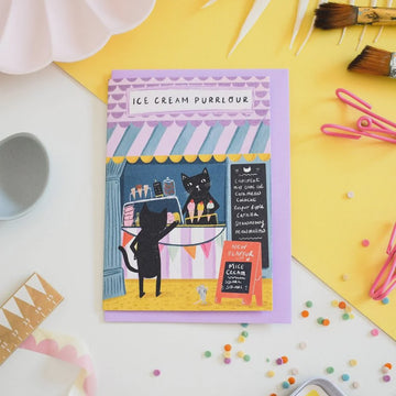 Card (Niaski): Ice-Cream Purrlour