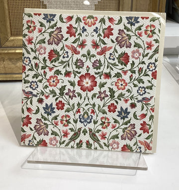 Card (V&A): Furnishing Fabric