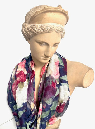 Scarf (Modal and Silk): Ring a Rosy