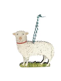 Wooden Decoration: Lamb