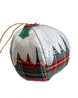 Decoration: Thistle Tartan Ball