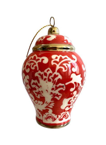 Porcelain Decoration: Leaf Red