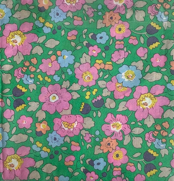 Liberty Print Handkerchief: Betsey Green