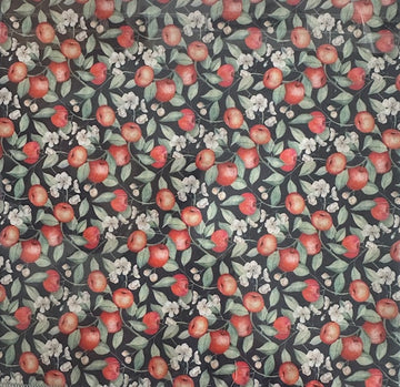 Liberty Print Handkerchief: Apples