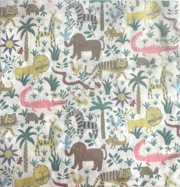 Liberty Handkerchief: Cute Zoo