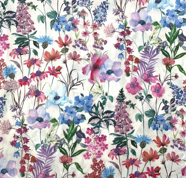 Liberty Print Handkerchief: Purley Meadow