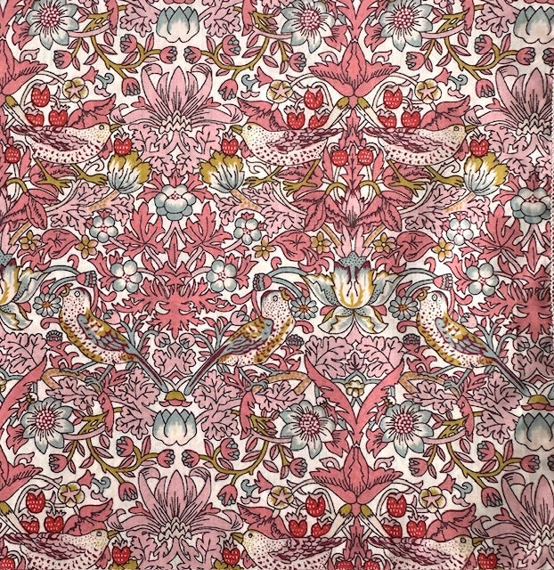 Liberty Print Handkerchief: Strawberry Thief Spring