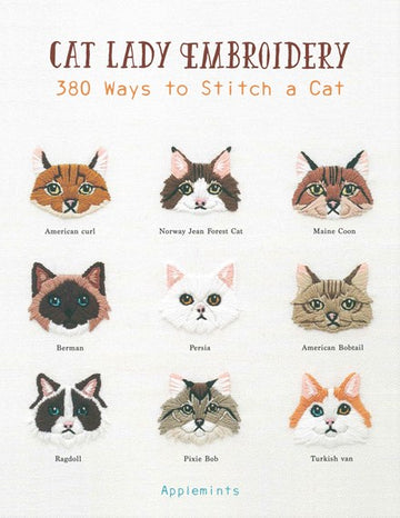 Book: Cat Lady Embroidery