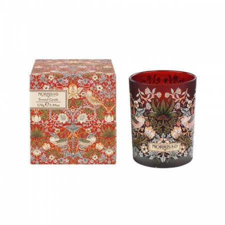 Candle: Morris & Co - Strawberry Thief