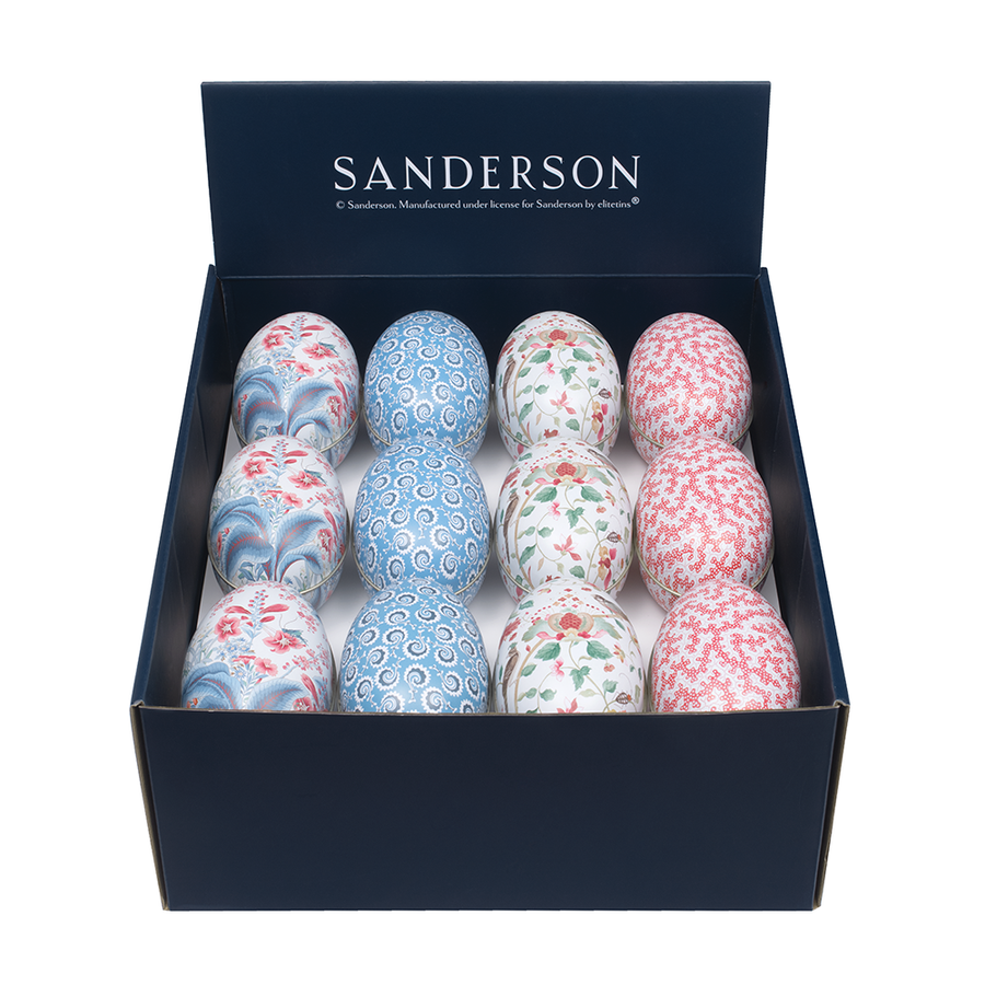 Tin: Sanderson Egg Pink