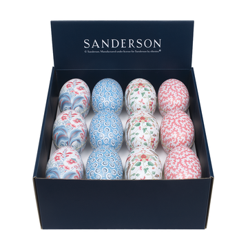 Tin: Sanderson Egg Blue