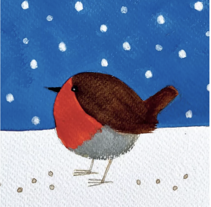 Card Set (Pack): Robin in the Snow