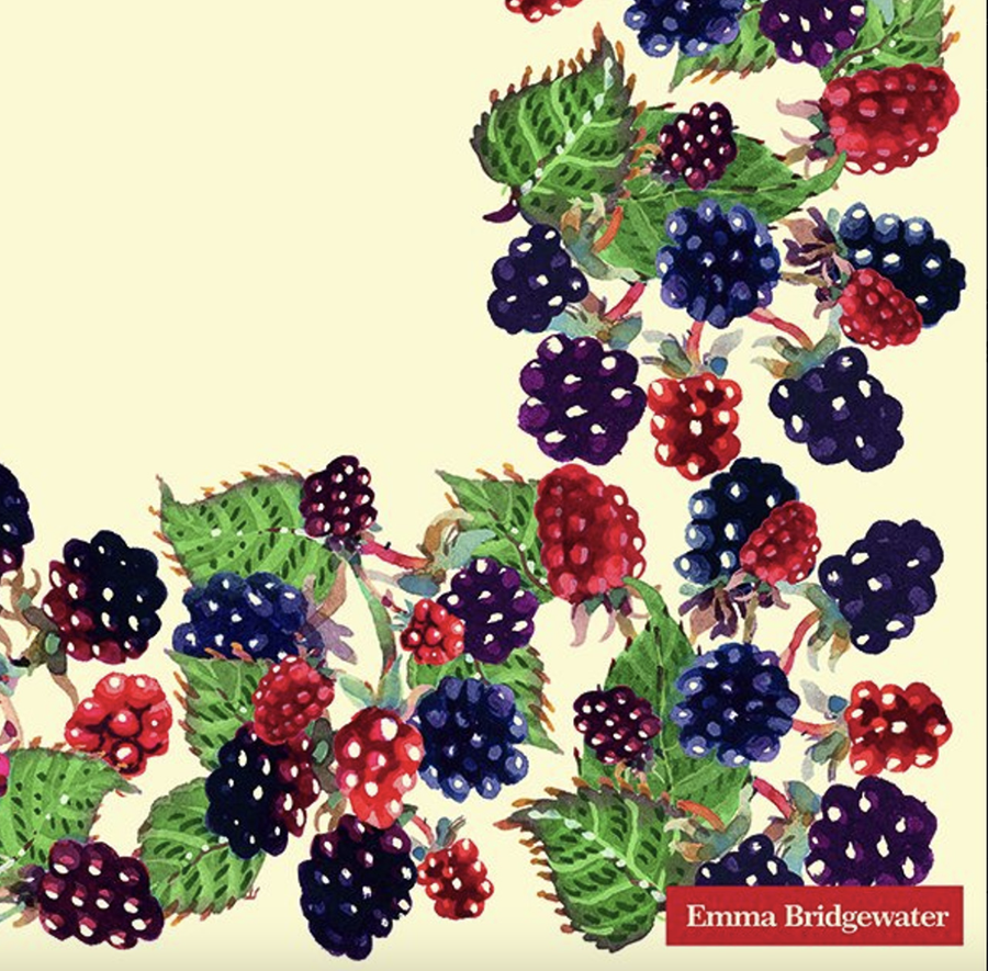 Paper Napkins (Lunch): Blackberry Wreath