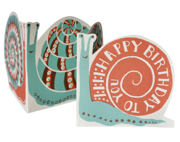 Card (Cambridge Imprint): Happy Birthday Snail