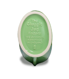 Gluggle Jug: Green Lustre XL