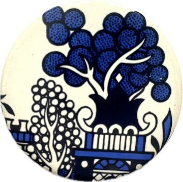 Ceramic Brooch: After  Willow - Tree