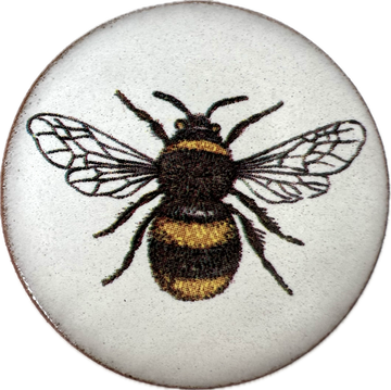 Ceramic Brooch: Bumblebee