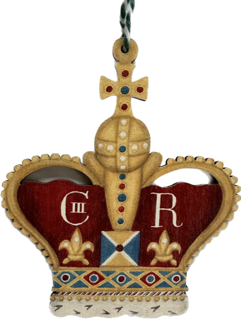 Wooden Decoration: Crown