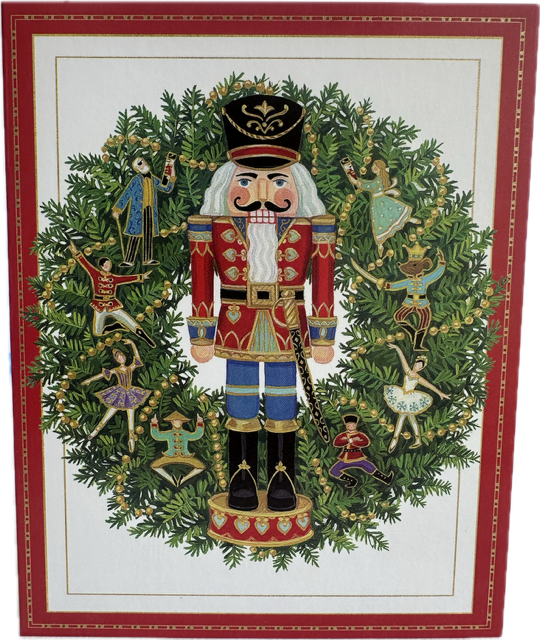 Card Set (Boxed): Nutcracker Wreath