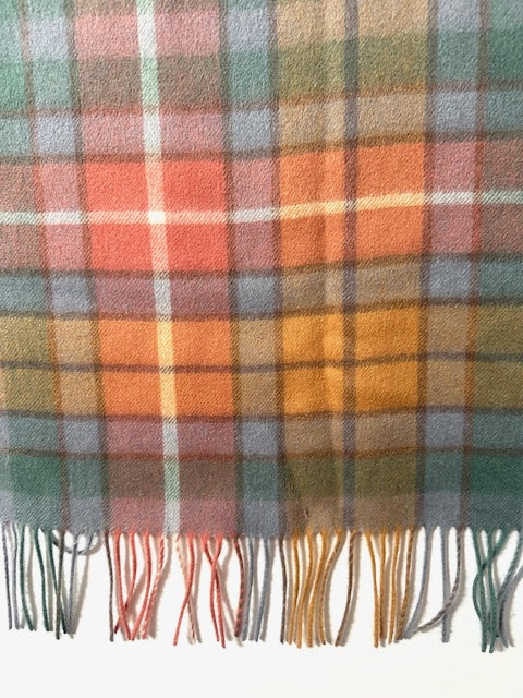 Scottish Tartan Scarf: Buchanan Antique