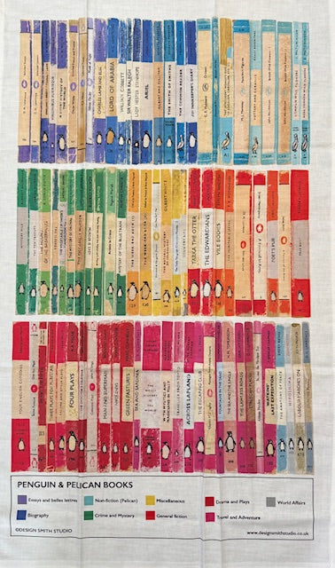 Tea Towel: Penguins & Pelicans