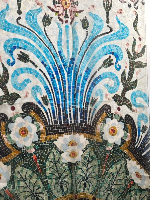 Scarf (Modal and Silk): Mosaic Garden