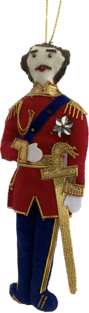 Character Decoration: Young King Albert