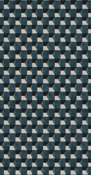 Scarf (Wool and Silk): Abstract Print