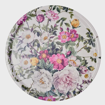 Tray: Rose Flower Garden