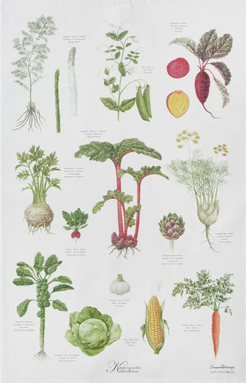 Tea Towel: Kitchen Garden