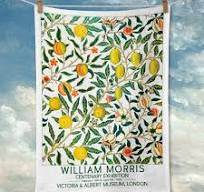 Tea Towel: William Morris Fruits