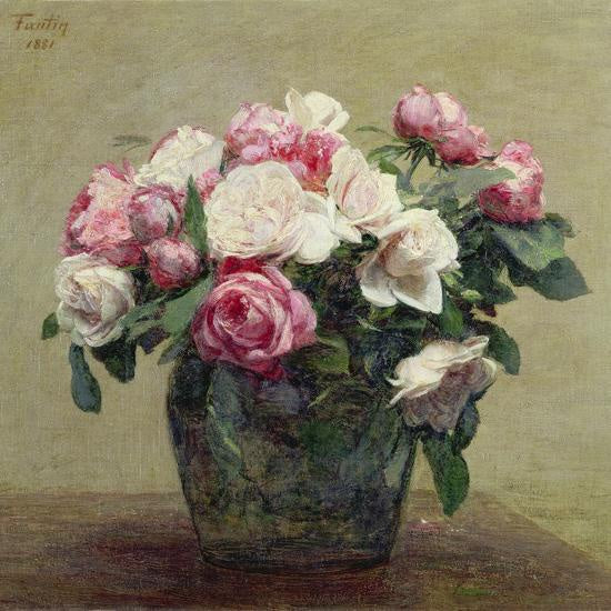 Card (Le Musee): Roses