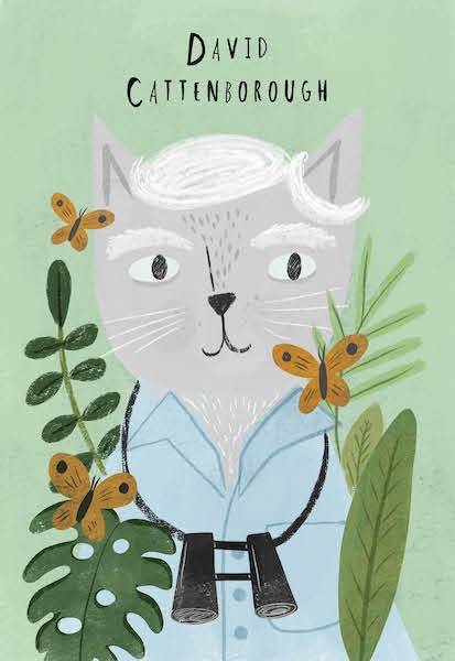 Card (Niaski): David Cattenborough