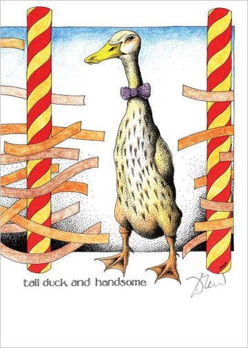 Card(Simon Drew): Tall Duck and Handsome