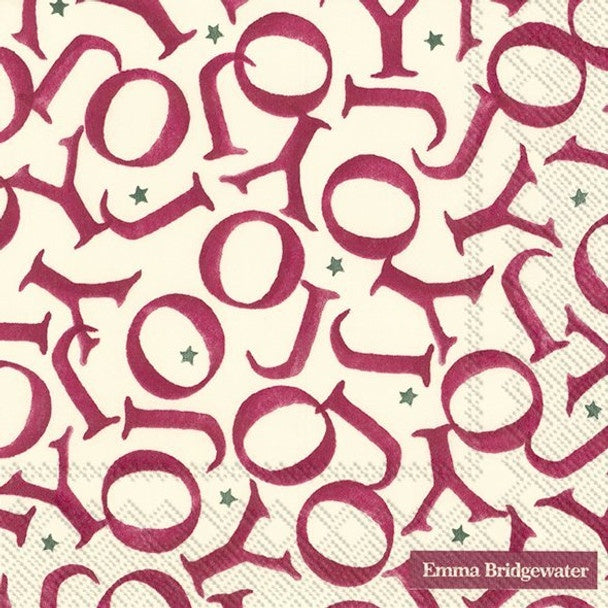 Paper Napkins (Lunch): Christmas - Emma Bridgewater - Joy All Over
