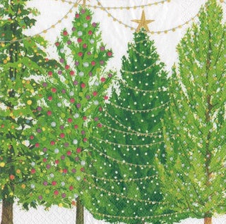 Paper Napkins (Lunch): Christmas Trees