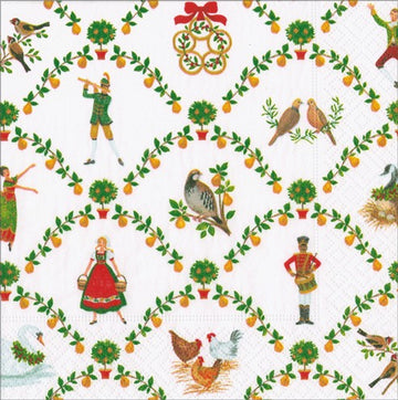 Paper Napkins (Lunch): On the 12th Day