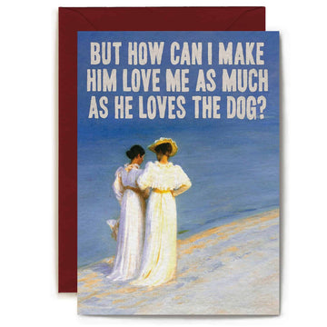 Card (Bewilderbeest): Love the Dog