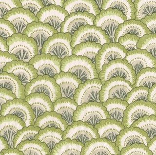 Paper Napkins (Lunch): Pierre Frey Scallop Green