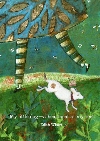 Card (SacredBee): Little Dog