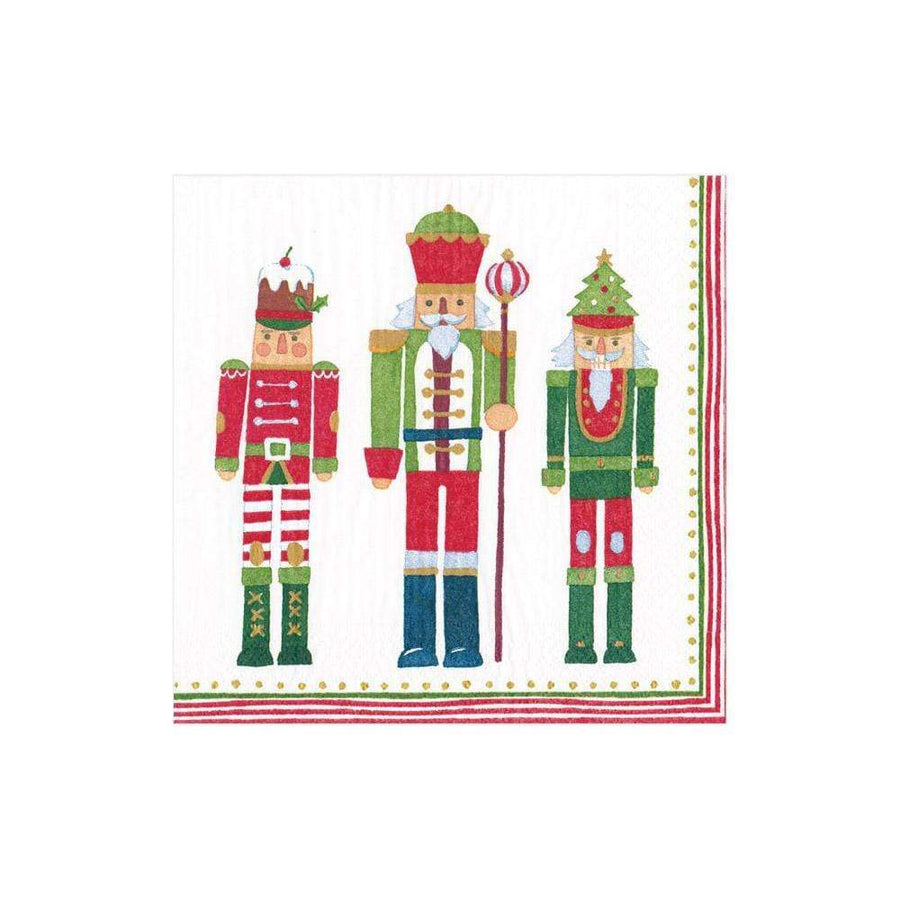 Paper Napkins (Cocktail): Christmas - March of the Nutcrackers