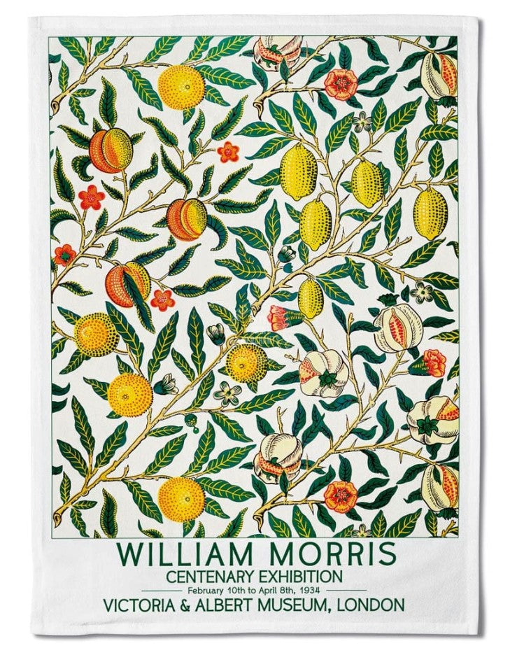 Tea Towel: William Morris Fruits