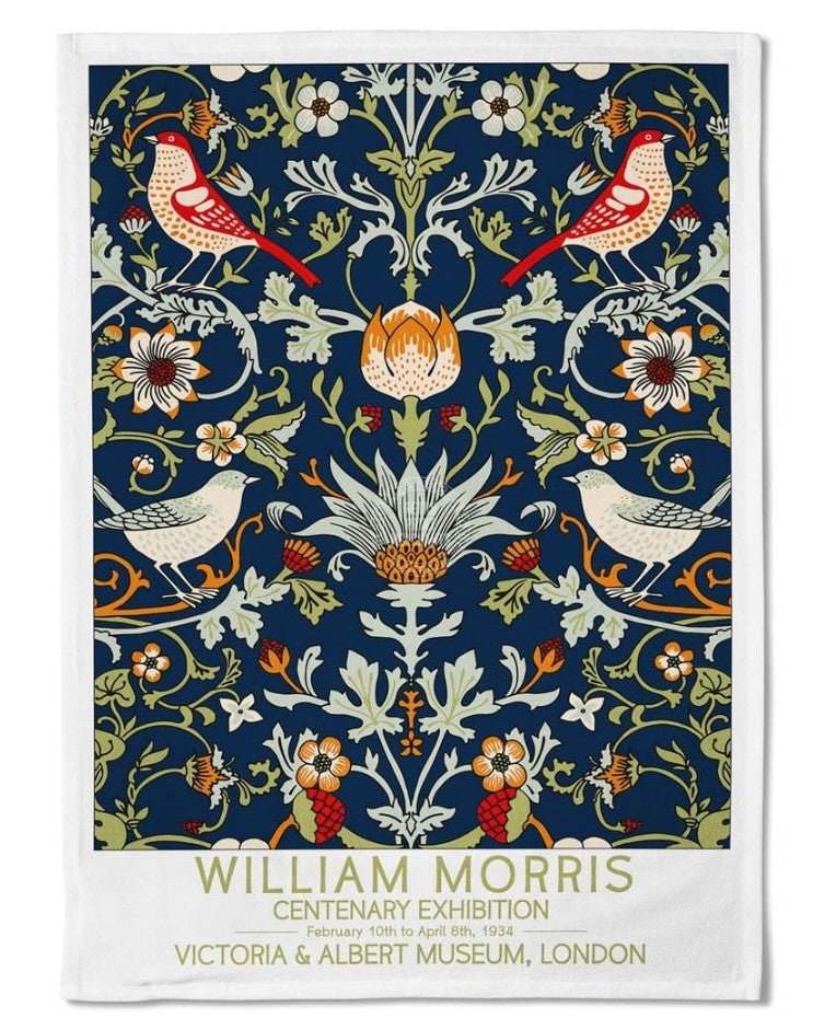 Tea Towel: William Morris Birds