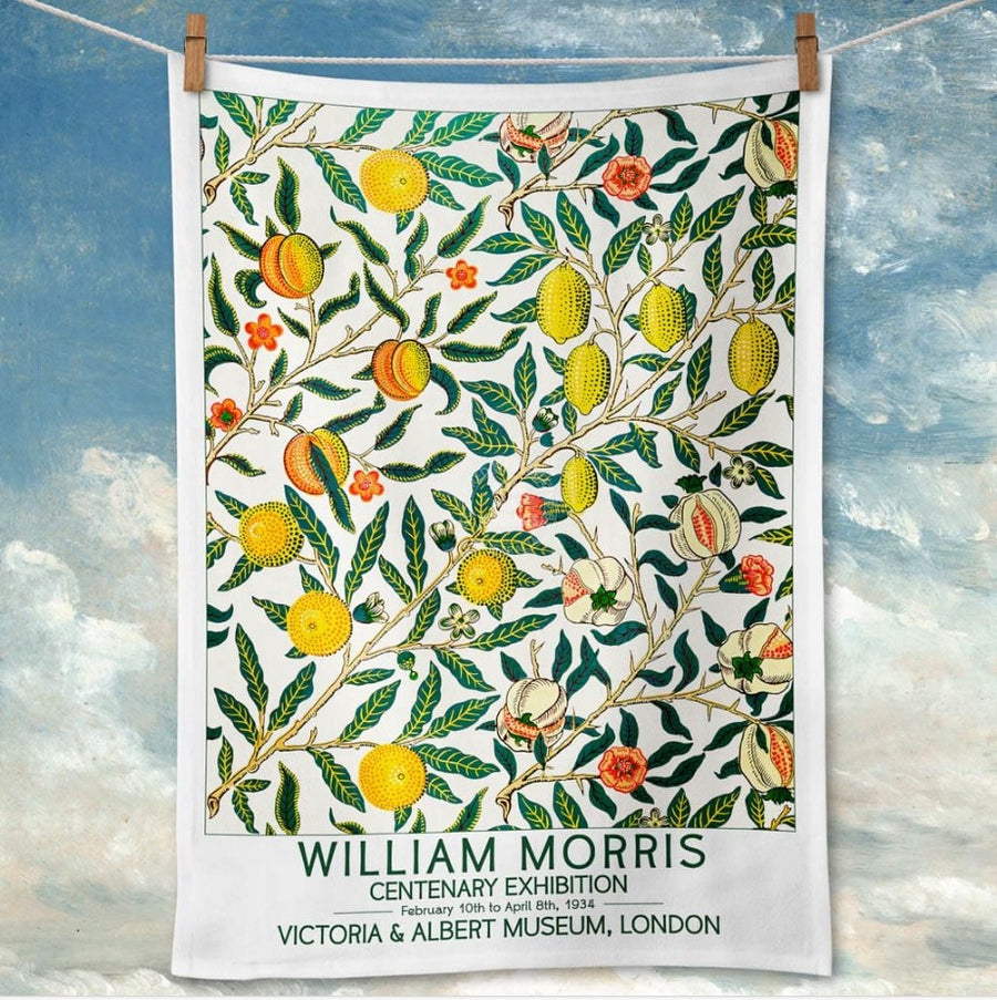 Tea Towel: William Morris Fruits