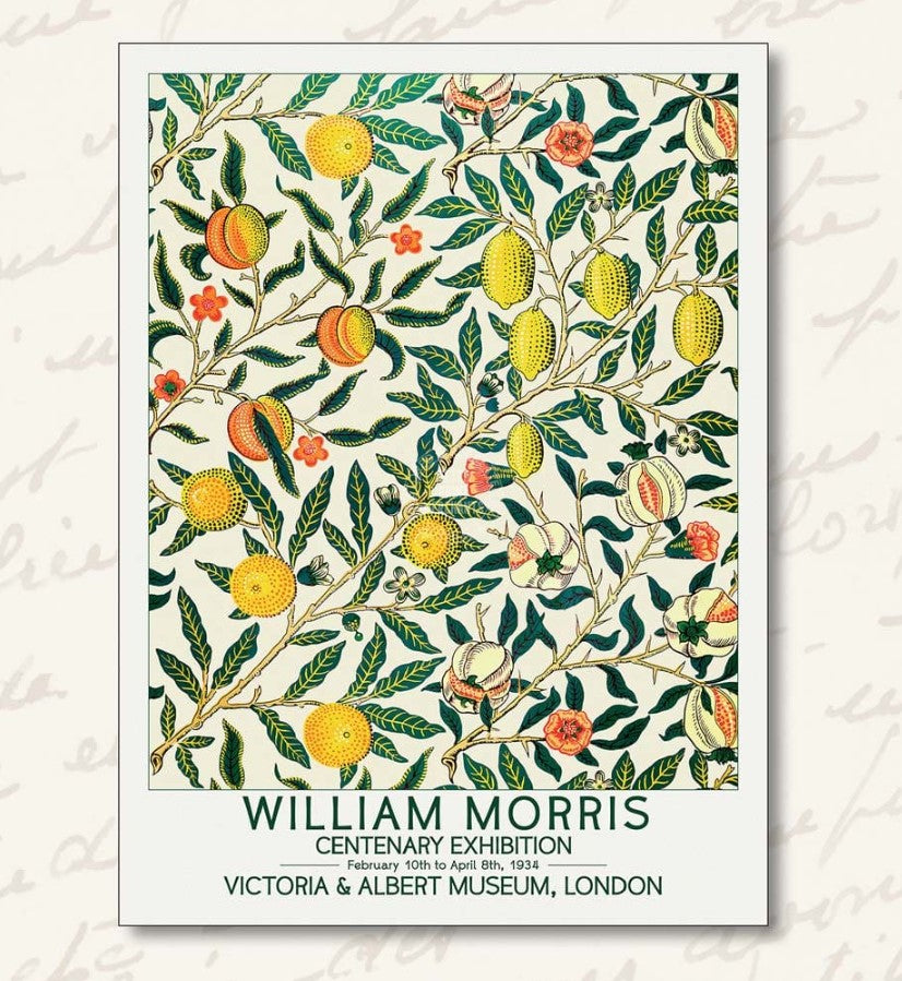 Card: William Morris Fruits