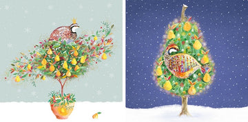 Card Set (Wallet): Partridge & Pear